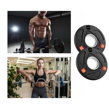 OBCIĄŻENIA ŻELIWNE DO GRYFÓW SZTANG OBCIĄŻNIKI OLIMPIJSKIE